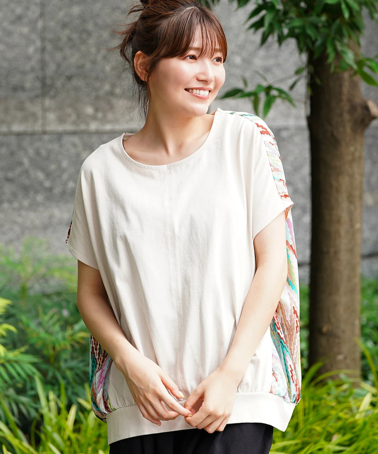 チチカカ |バックキカコンビプルオーバー