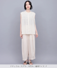 チチカカ |PORINA ナチュールブラウス