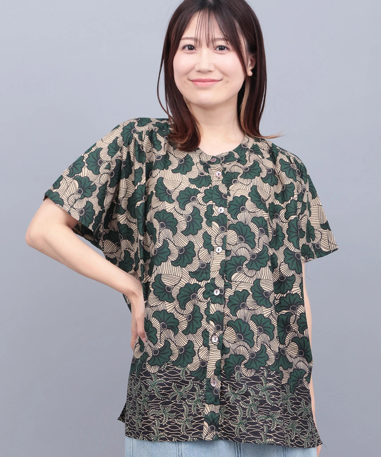 チチカカ |PORINA キテンゲブラウス