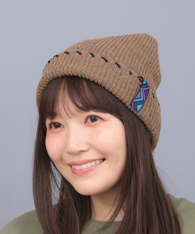 チチカカ |アクセントステッチワッチキャップ