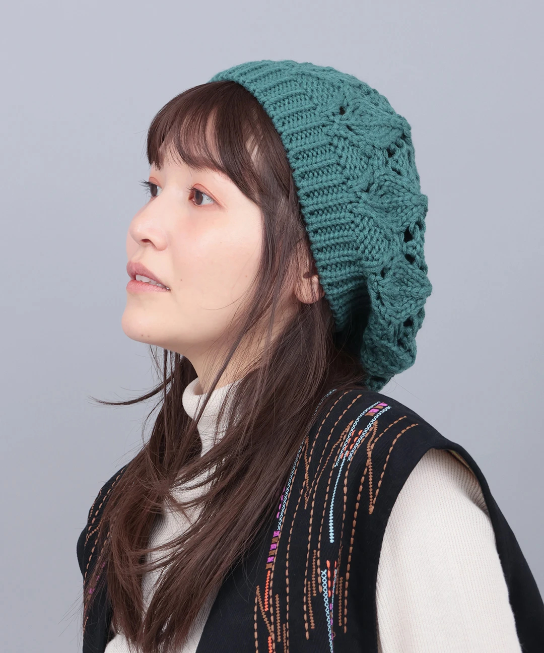 vibeca ベレー帽 AMBIDEX Store △〇太ちょぼ WOOLベレー帽(F アカ): CHILD WOMAN