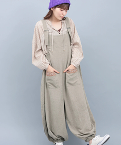 チチカカ |Orale! サルエル風サロペットパンツ