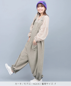 チチカカ |Orale! サルエル風サロペットパンツ