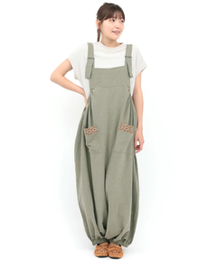 チチカカ |Orale! サルエル風サロペットパンツ
