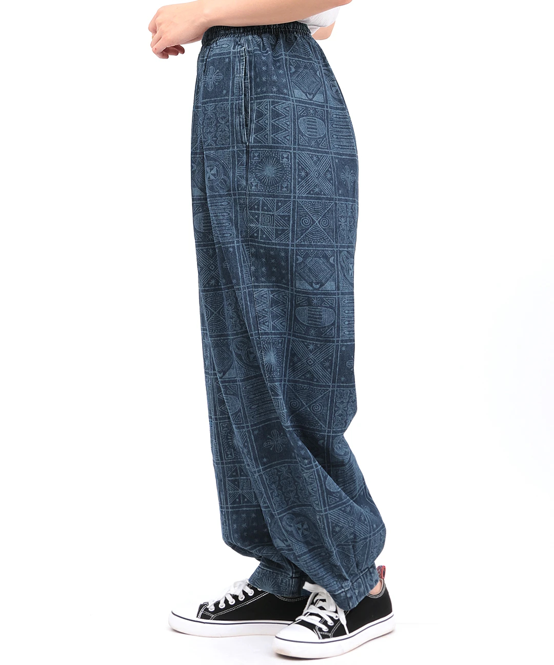 アディレプリントデニムパンツ / パンツ | エスニックファッション