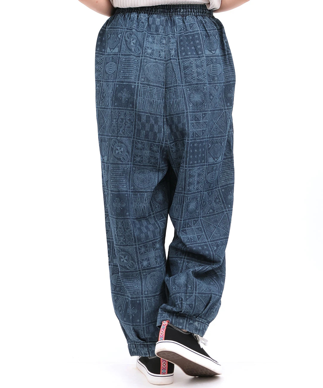 チチカカ（titicaca）/アディレプリントデニムパンツ アディレプリントデニムパンツ / パンツ | エスニックファッション