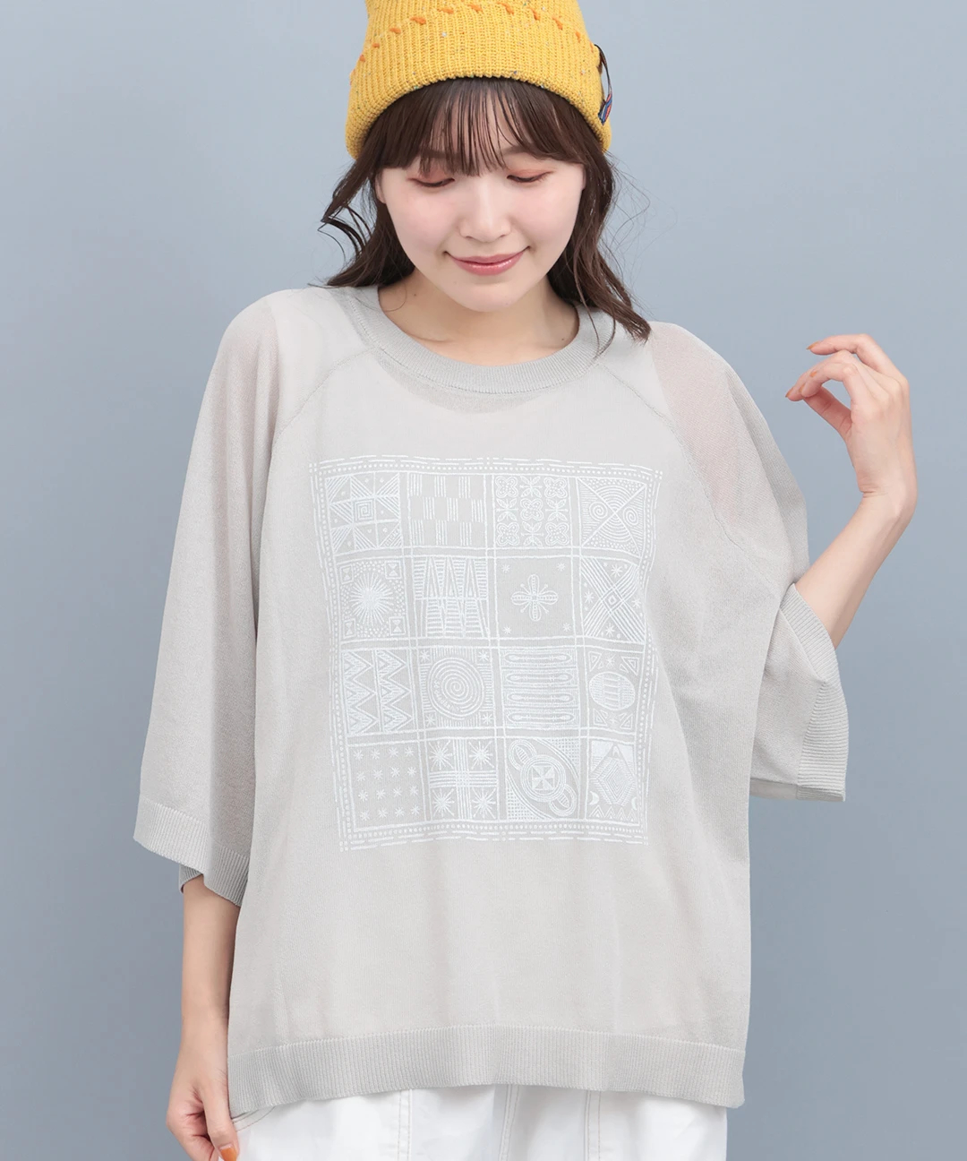 HNC様へ①④⑤⑥ シアーニットインナー付プルオーバー / Tシャツ・カットソー