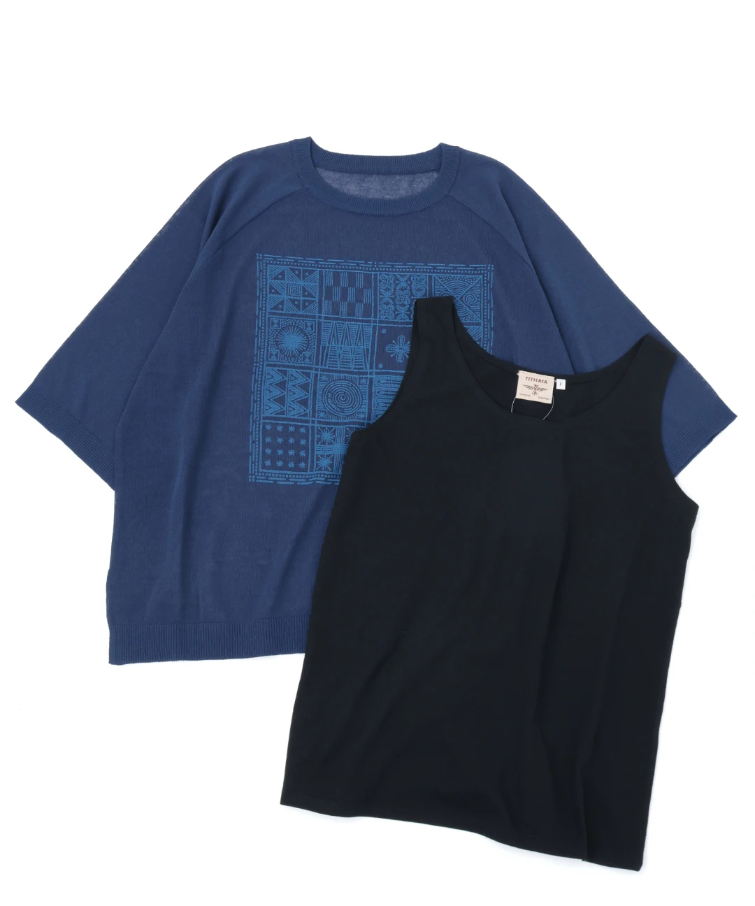 シアーニットインナー付プルオーバー / Tシャツ・カットソー