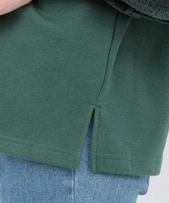 チチカカ |クロシェ風スリーブTシャツ