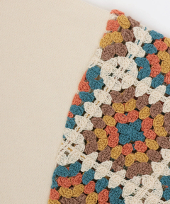 チチカカ |クロシェ風スリーブTシャツ