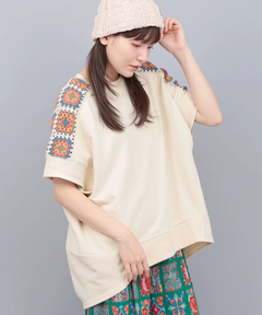 チチカカ |クロシェラインプルオーバー