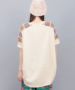 チチカカ |クロシェラインプルオーバー