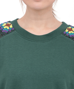 チチカカ |クロシェラインプルオーバー