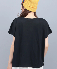 チチカカ |フラワーレース切替プルオーバー