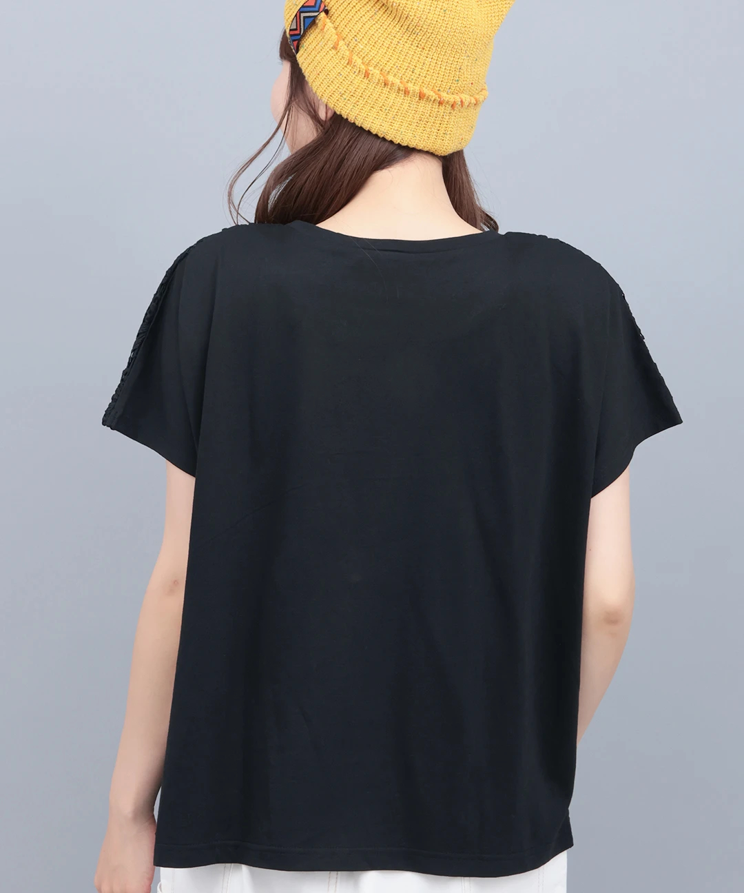 フラワーレース切替プルオーバー / Tシャツ・カットソー | エスニック