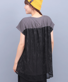 チチカカ |バックレースレイヤードプルオーバー