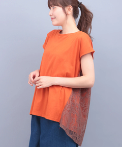 チチカカ |バックレースレイヤードプルオーバー