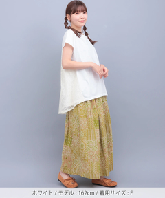 チチカカ |バックレースレイヤードプルオーバー