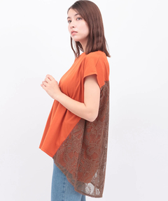 チチカカ |バックレースレイヤードプルオーバー