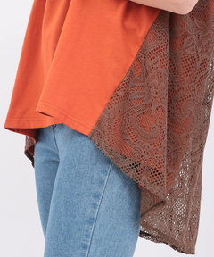 チチカカ |バックレースレイヤードプルオーバー