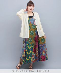 チチカカ |袖ボリュームシアーブラウス