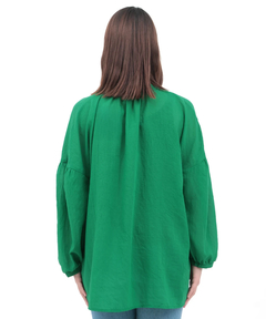 チチカカ |袖ボリュームシアーブラウス