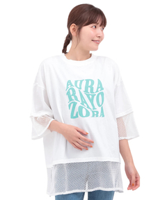 チチカカ |Orale! 裾メッシュレイヤード風プルオーバー