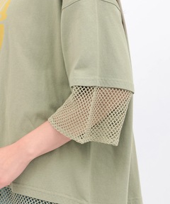 チチカカ |Orale! 裾メッシュレイヤード風プルオーバー