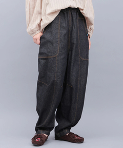 チチカカ |デニム切替テーパードパンツ