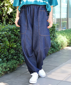 チチカカ |デニム切替テーパードパンツ