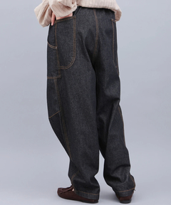 チチカカ |デニム切替テーパードパンツ