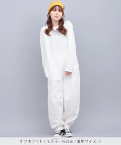 チチカカ |デニム切替テーパードパンツ