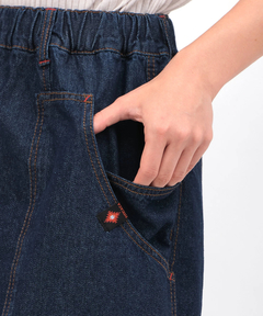 チチカカ |デニム切替テーパードパンツ