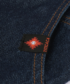 チチカカ |デニム切替テーパードパンツ