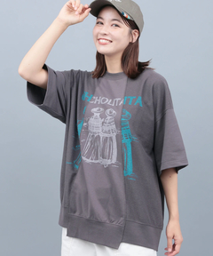 チチカカ |チョリータリメイク風裏毛プルオーバー