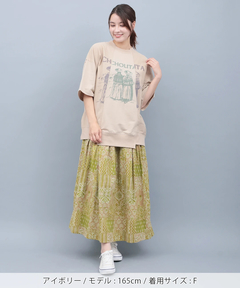 チチカカ |チョリータリメイク風裏毛プルオーバー