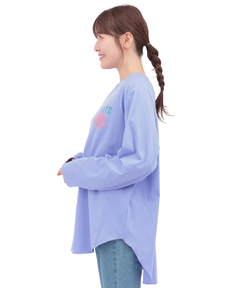 チチカカ |Orale! アガベプリントラウンドヘムロングTシャツ