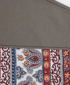 チチカカ |コンチョボタンドッキングシャツワンピース