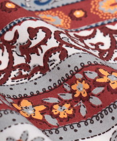 チチカカ |コンチョボタンドッキングシャツワンピース