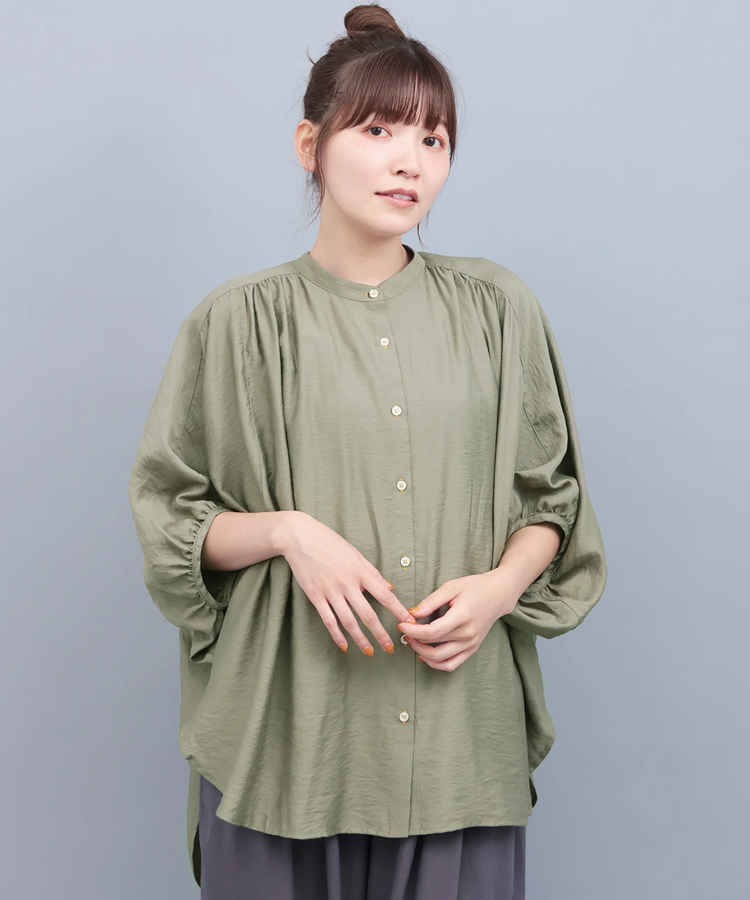 チチカカ |接触冷感ドルマンブラウス