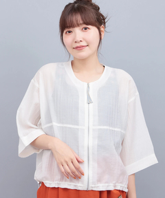 チチカカ |シアージップブルゾン