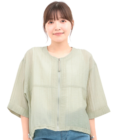 チチカカ |シアージップブルゾン