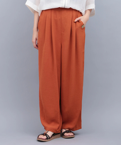 チチカカ |接触冷感タックコクーンパンツ