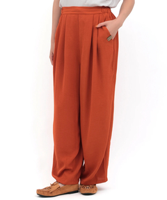 チチカカ |接触冷感タックコクーンパンツ