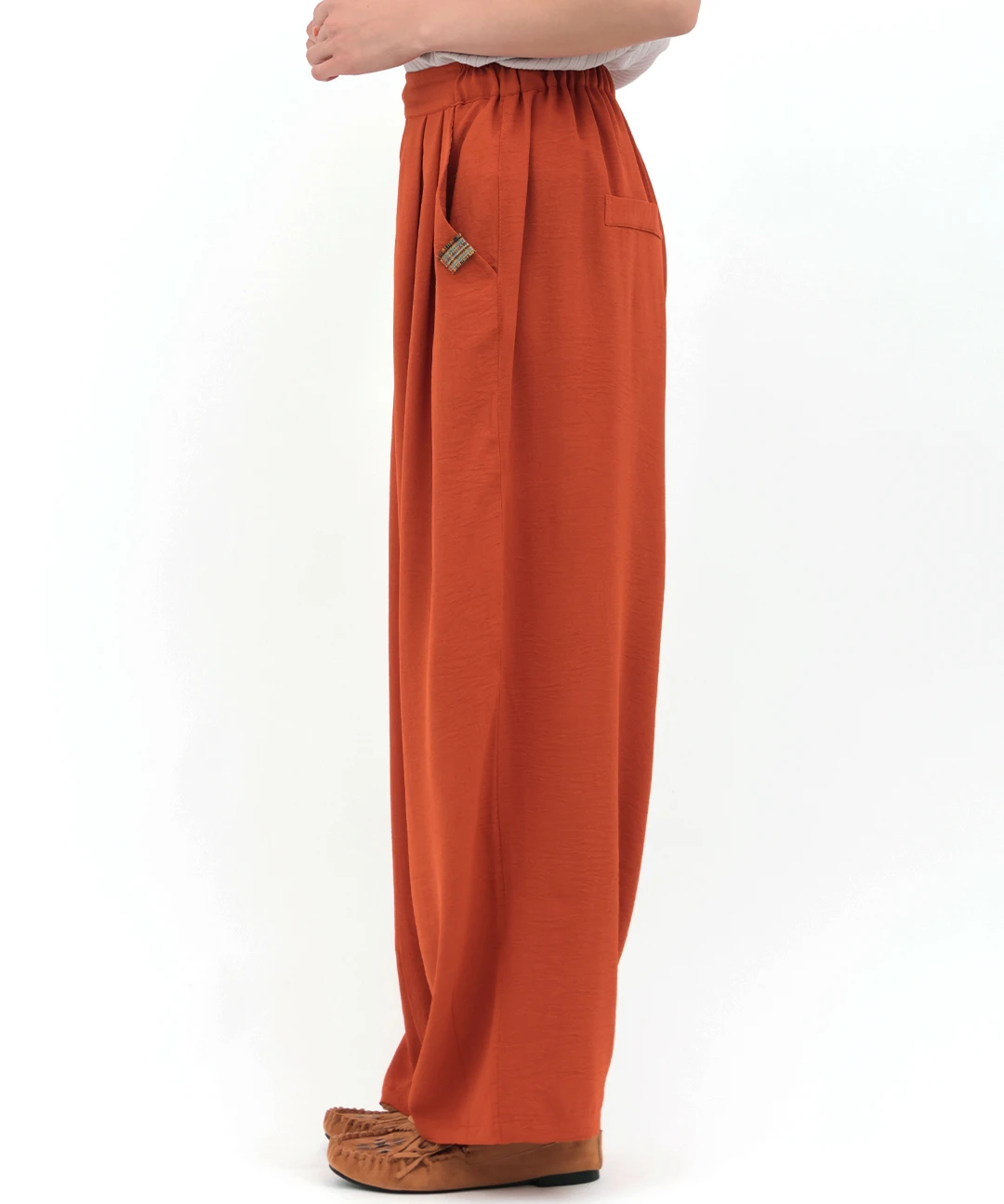 接触冷感タックコクーンパンツ / パンツ | エスニック