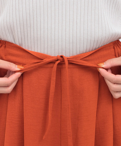 チチカカ |接触冷感タックコクーンパンツ