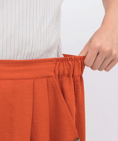 チチカカ |接触冷感タックコクーンパンツ