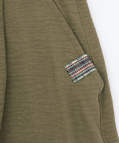 チチカカ |接触冷感タックコクーンパンツ