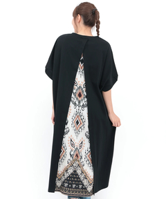 チチカカ |バックコンビプリントワンピース