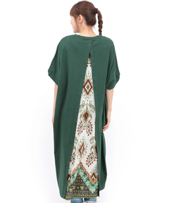 チチカカ |バックコンビプリントワンピース